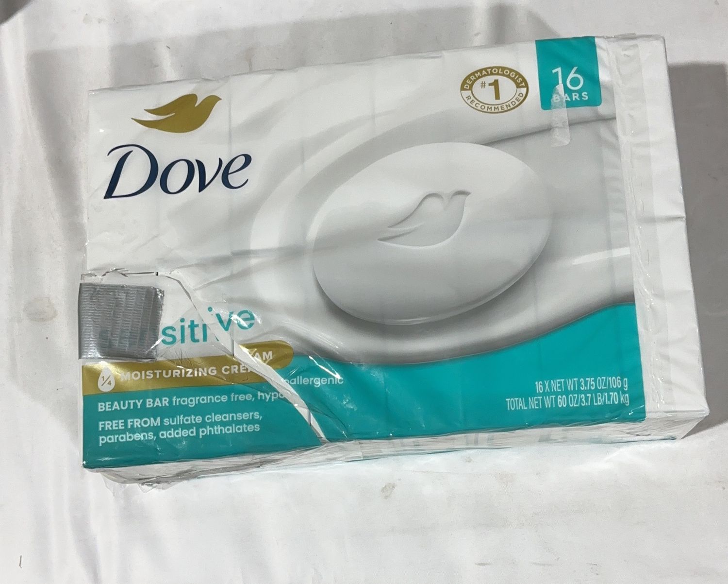 Dove Sensitive Bar 16Ct  – Personal Care Personal Care Product | Item #1421933