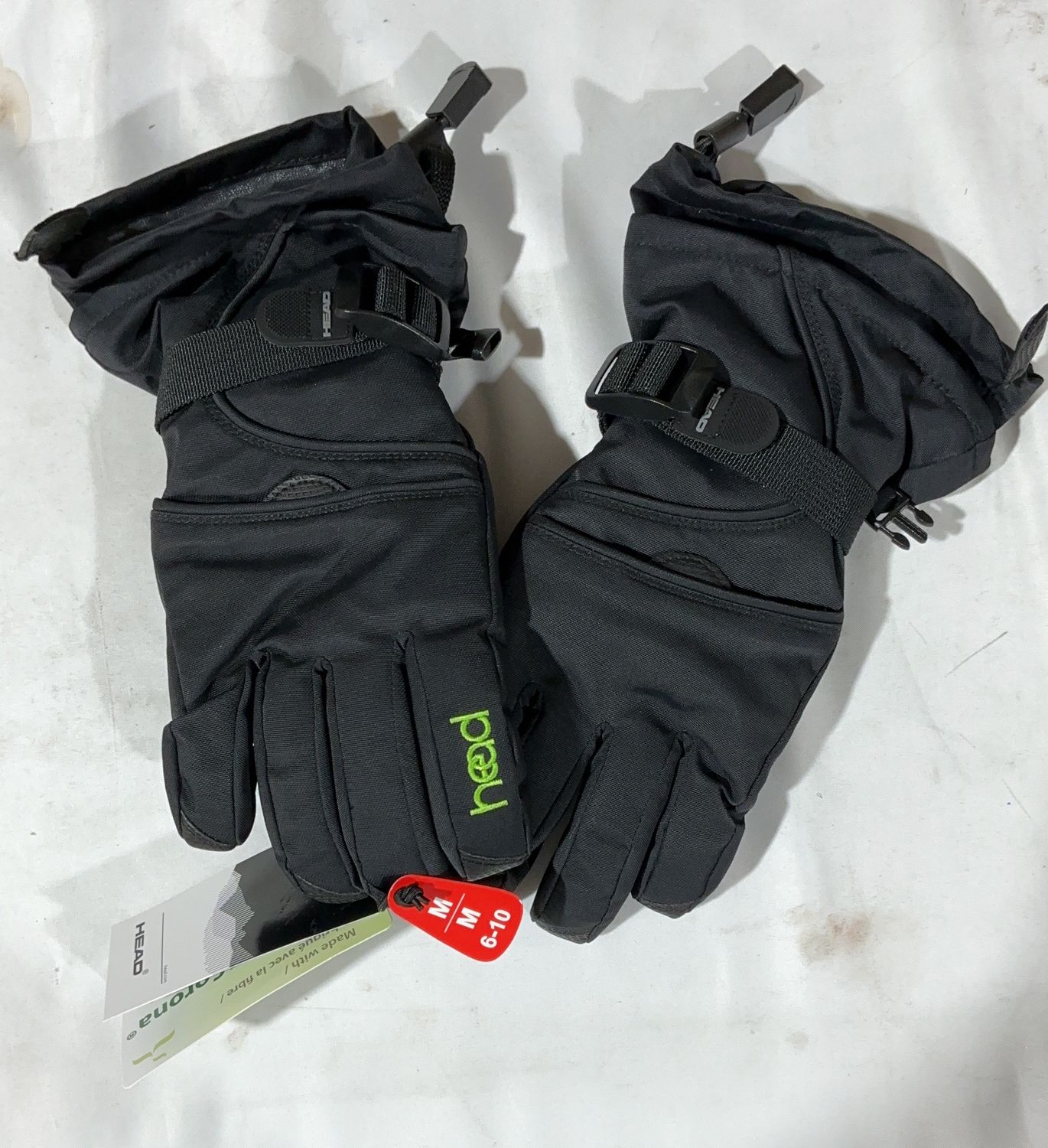 Head Jr Ski Glove Blk M  – Mixed Apparel Personal Care Product | Item #1770030-OPEN BOX