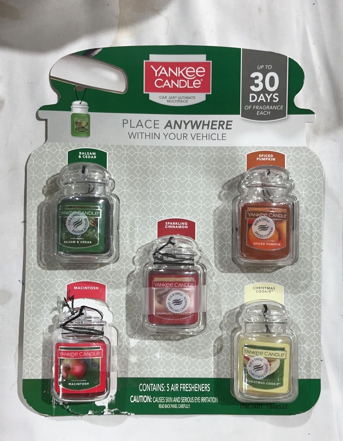 Yankee Candle Car Jar Air  – Mixed Automotive Supplies Personal Care Product | Item #1806537