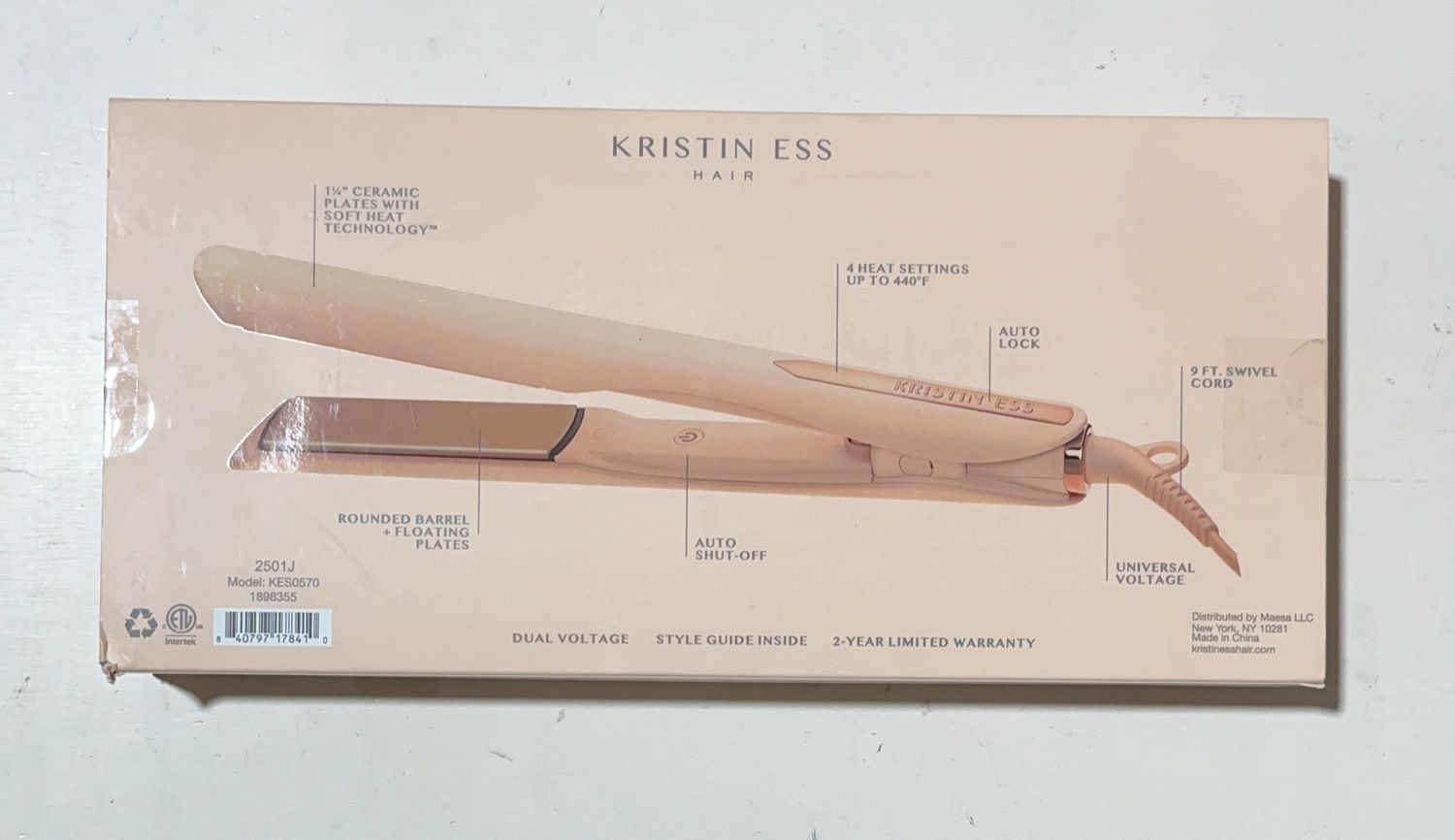 Kristin Ess Flat Iron  – Personal Care Personal Care Product | Item #1898355-LIKE NEW