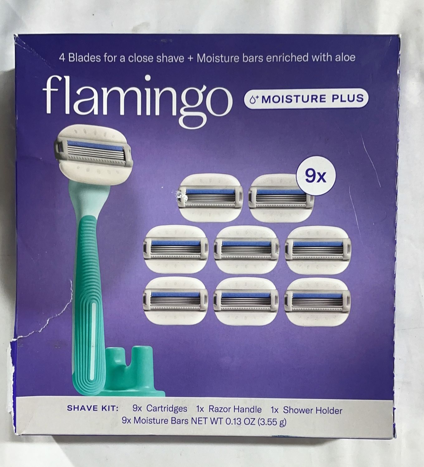 Flamingo Moist+ Razor Set  – Personal Care Personal Care Product | Item #1935180-OPEN BOX