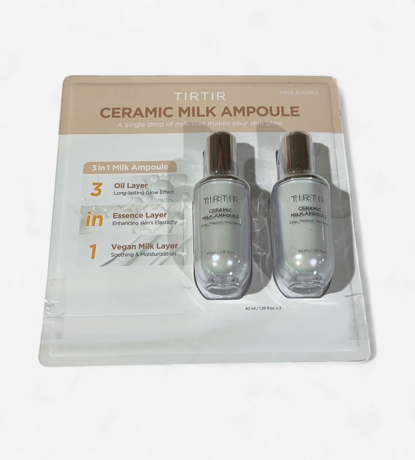 Tirtir Ceramic Milk Ampou  – Personal Care Personal Care Product | Item #1968854-OPEN BOX