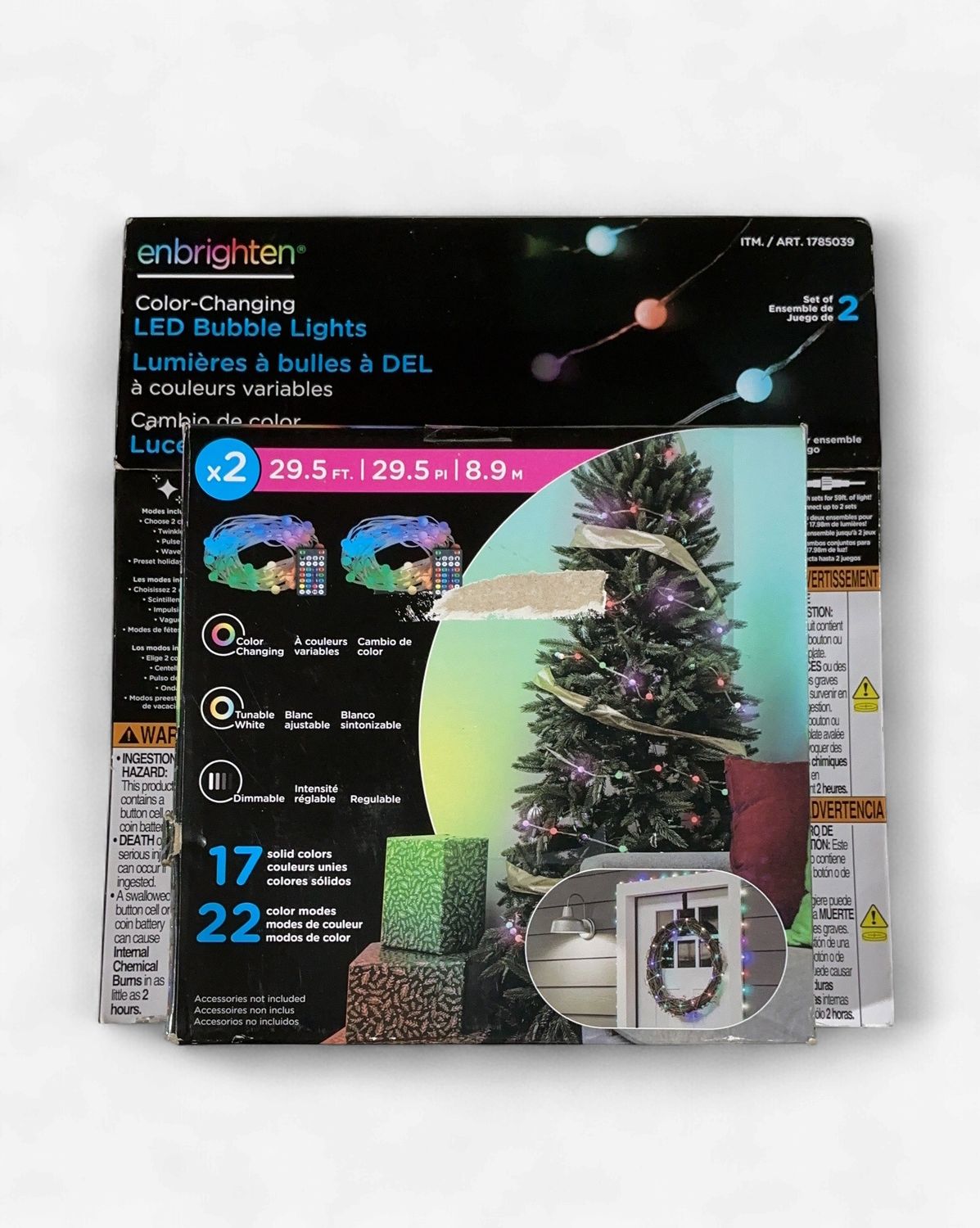 Enbrighten Bubble Lights  – Mixed Groceries Personal Care Product | Item #1785039-LIKE NEW