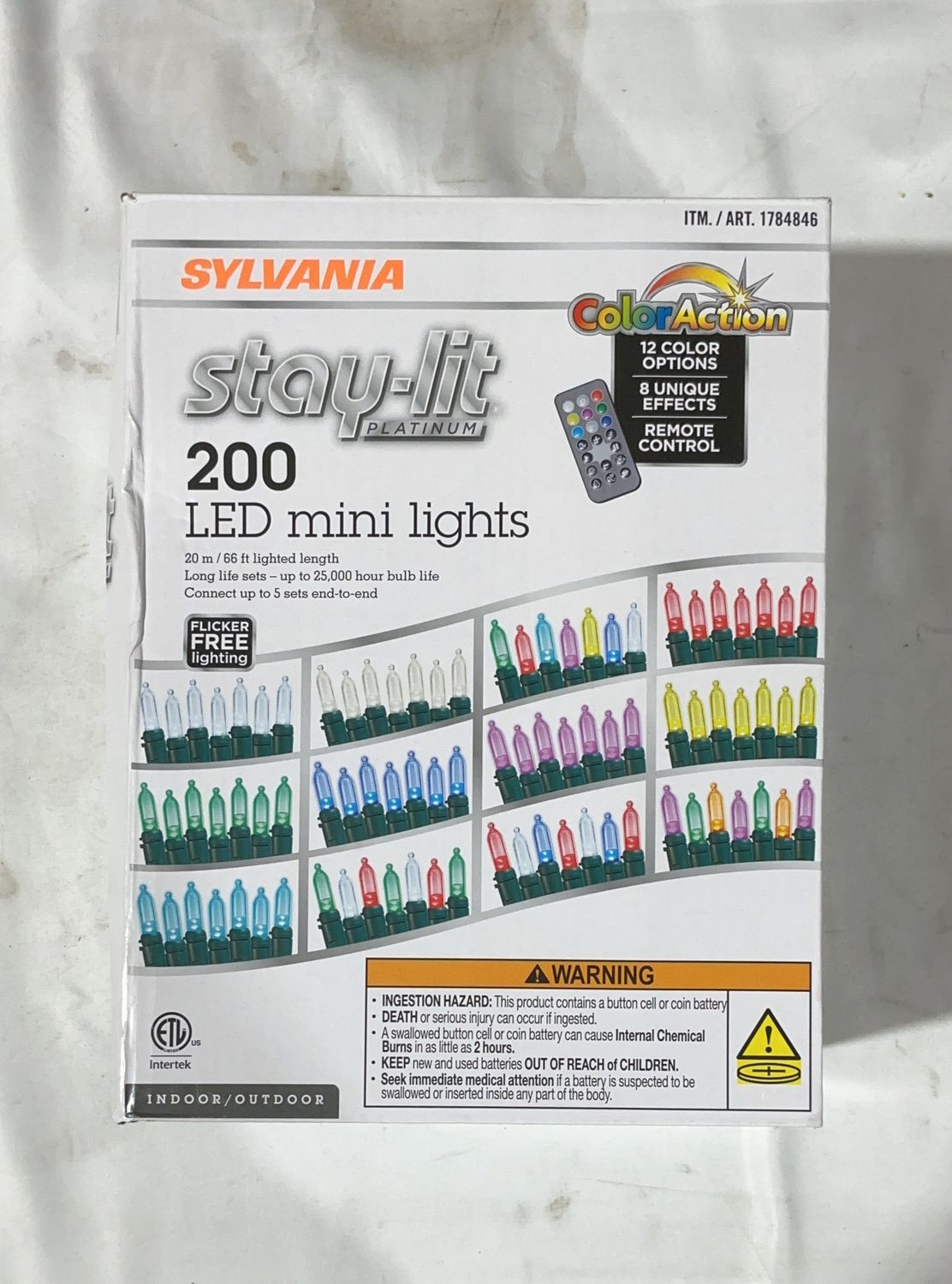 Sylvania Color Action  – Mixed Groceries Personal Care Product | Item #1784846-OPEN BOX