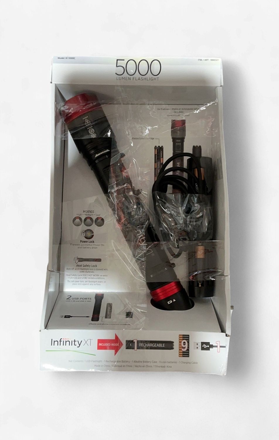 Infinity X1 5000L  – Lighting Personal Care Product | Item #1806321