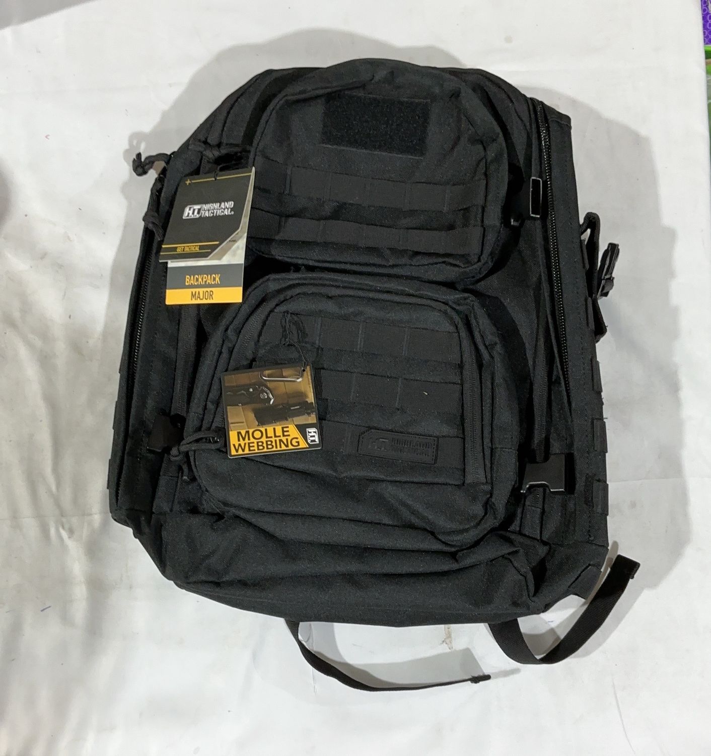 Hl Tactical Backpack Blk  – Bags And Luggage Personal Care Product | Item #1933524-LIKE NEW