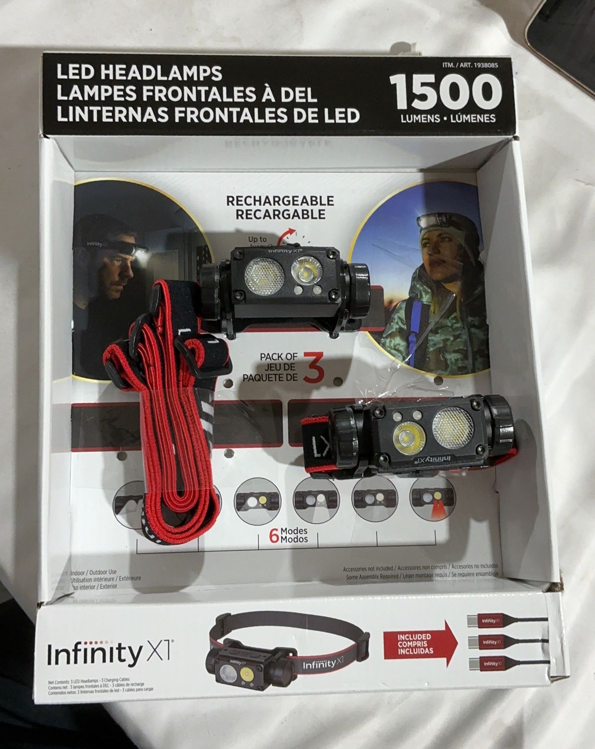 Infinity X1 3Pk 1500L  – Lighting Personal Care Product | Item #1938085