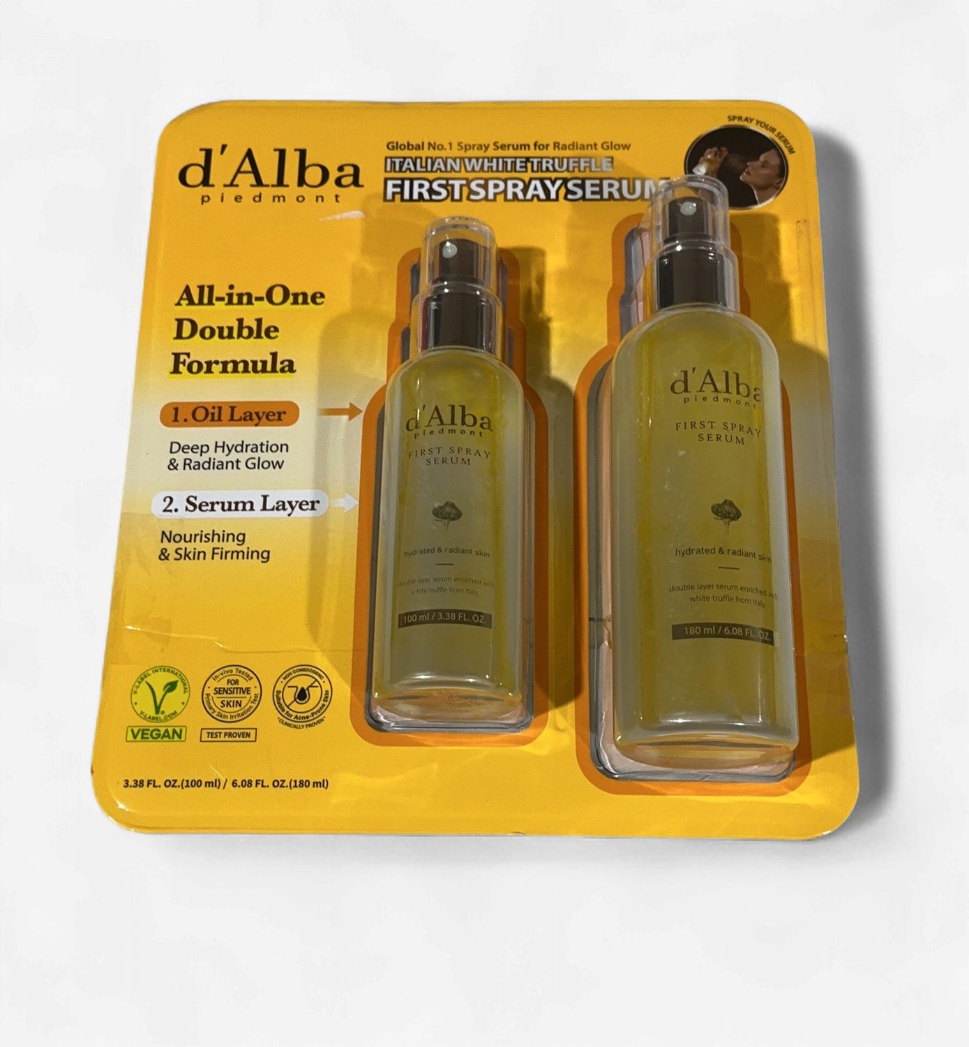 D'Alba Truffle Spray 2-Pk  – Personal Care Personal Care Product | Item #1988969-OPEN BOX