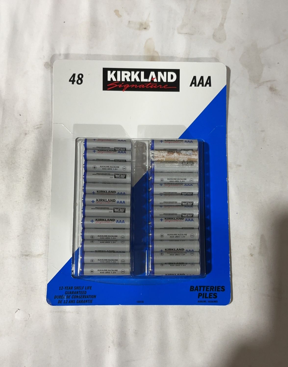 Ks+ Aaa Batteries 48 Pk  – Building And Hardware Personal Care Product | Item #2322011-OPEN BOX