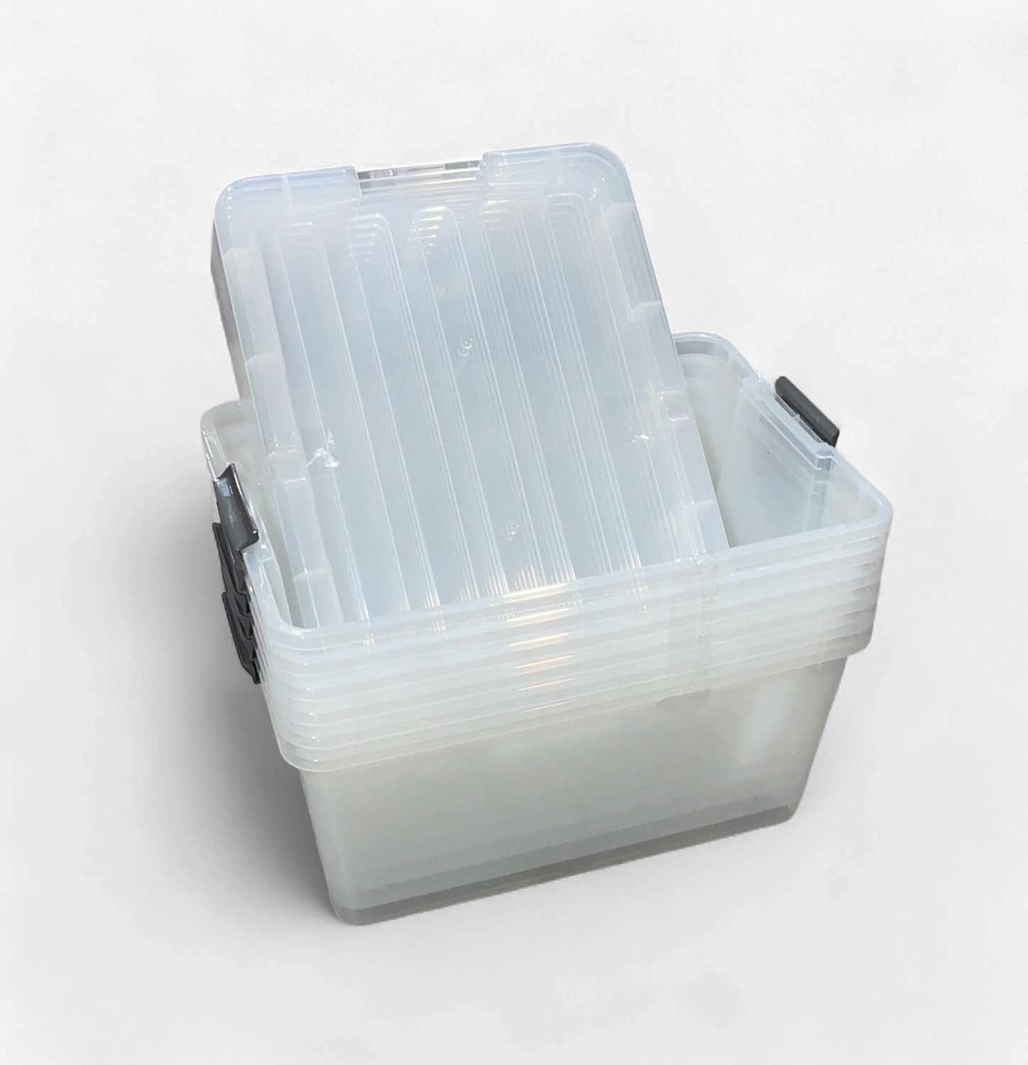 Iris 45Qt Buckle Up 6Pk  – Household Essentials | Item 1410576 6554778-LIKE NEW