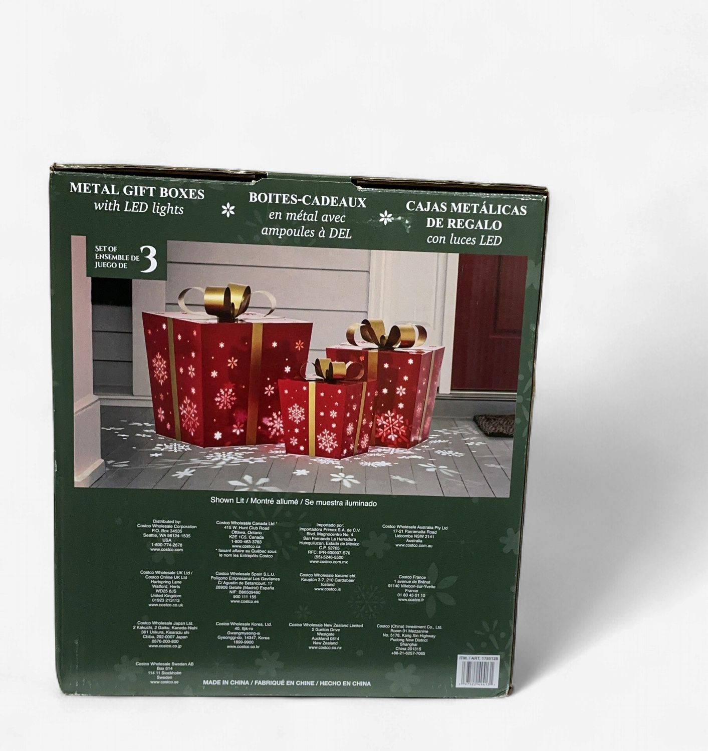 Nesting Metal Gift Boxes  – Mixed Groceries | Item 1785128 6554778-LIKE NEW