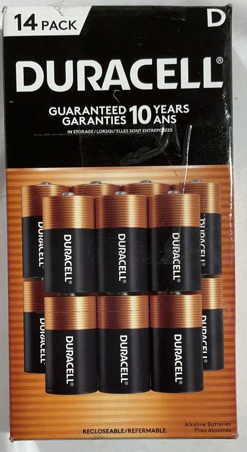 Duracell D Alkaline  – Building And Hardware | Item 1806386 6554778 OPEN BOX