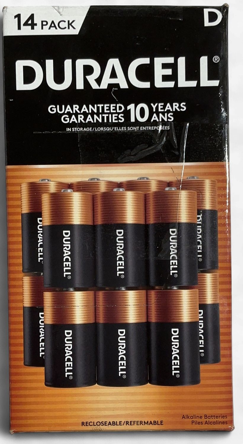 Duracell D Alkaline  – Building And Hardware | Item 1806386 6554778 OPEN BOX