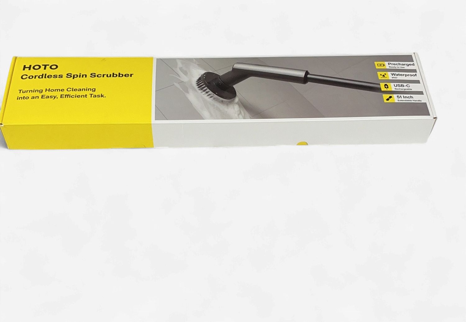 Hoto Spin Scrubber W/Att  – Household Essentials | Item 1848324 6554778