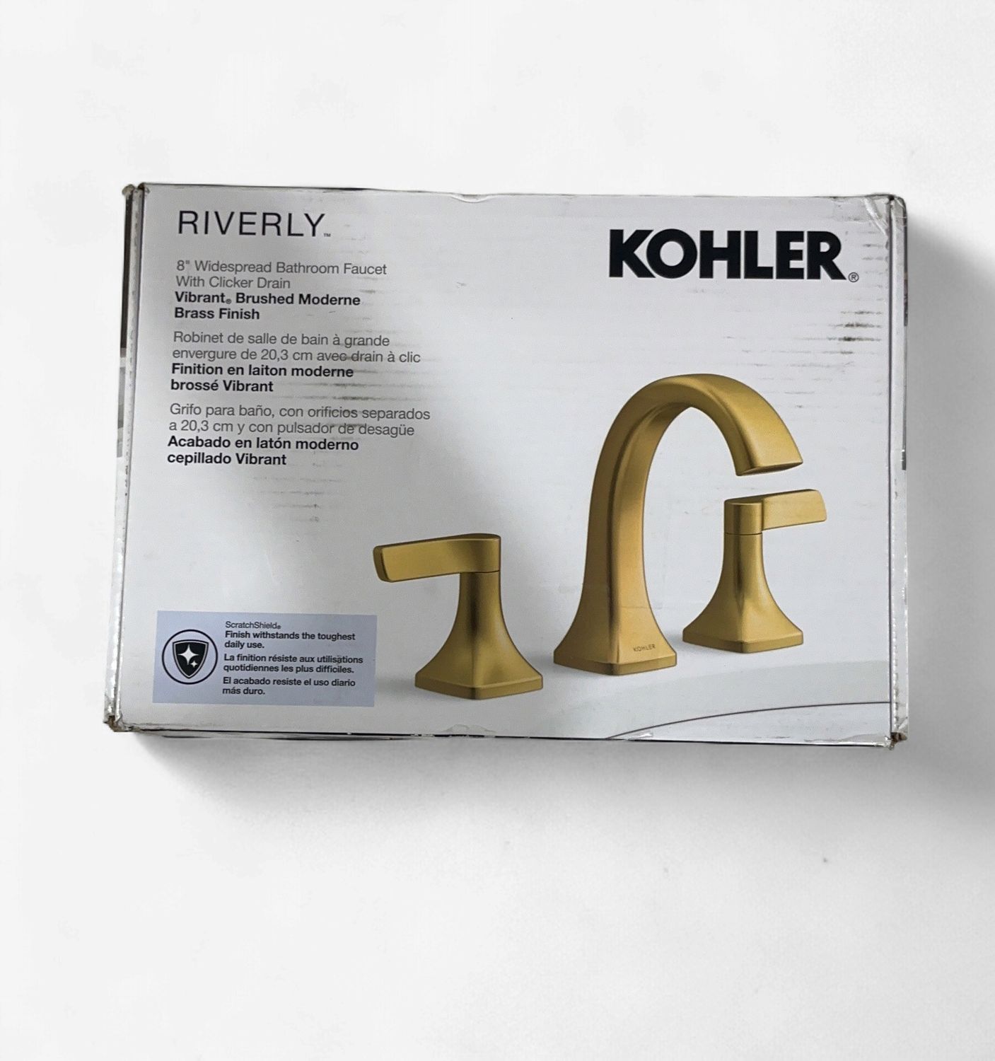 Kohler Riverly Wide Bs  – Bathroom Fixtures | Item 1860101 6554778-OPEN BOX