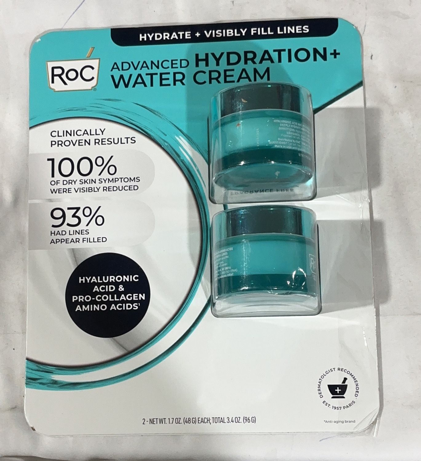 Roc Hydrate Water Cream  – Personal Care | Item 1875033 6554778-OPEN BOX