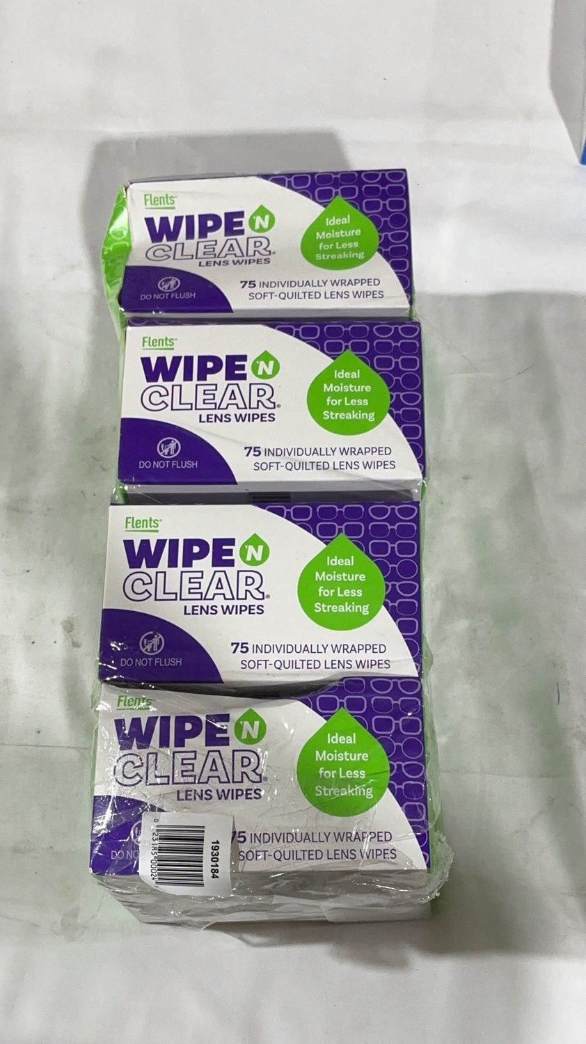 Wipe N Clear Lens Wipes  – Eye Care | Item 1930184 6554778-OPEN BOX