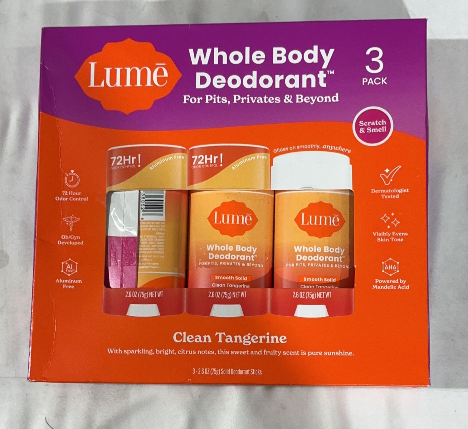 Lume Whole Body Deo  – Personal Care | Item 1936909 6554778-OPEN BOX