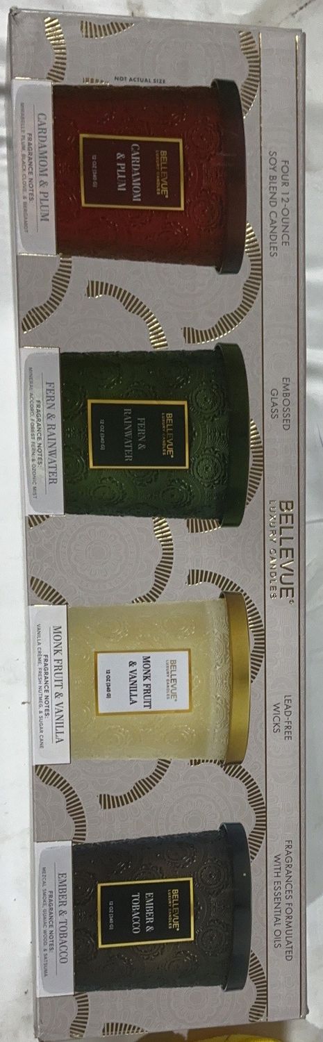 Bellevue Embossed 12Oz  – Home Decor | Item 1938489 6554778 OPEN BOX