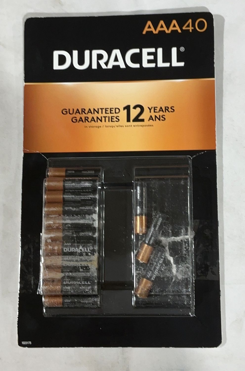Duracell Aaa 40Pk  – Building And Hardware | Item 1557187 6554778-USED
