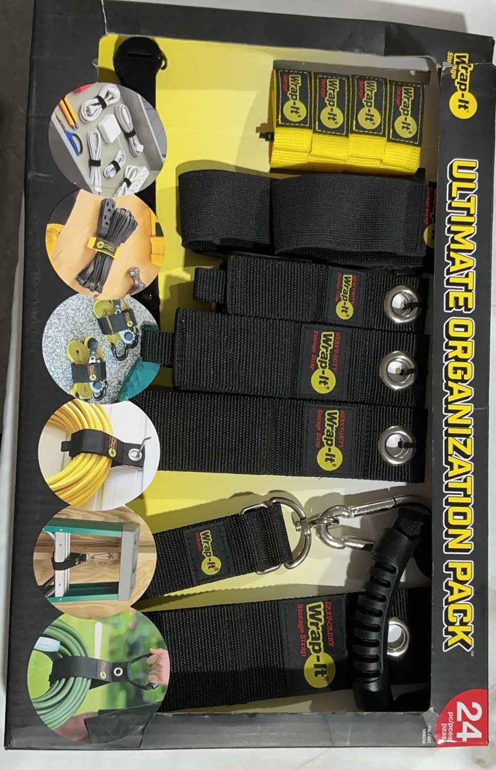 Wrap-It Storage Pack 24Pc  – Building And Hardware | Item 1806244 6554778 OPEN BOX