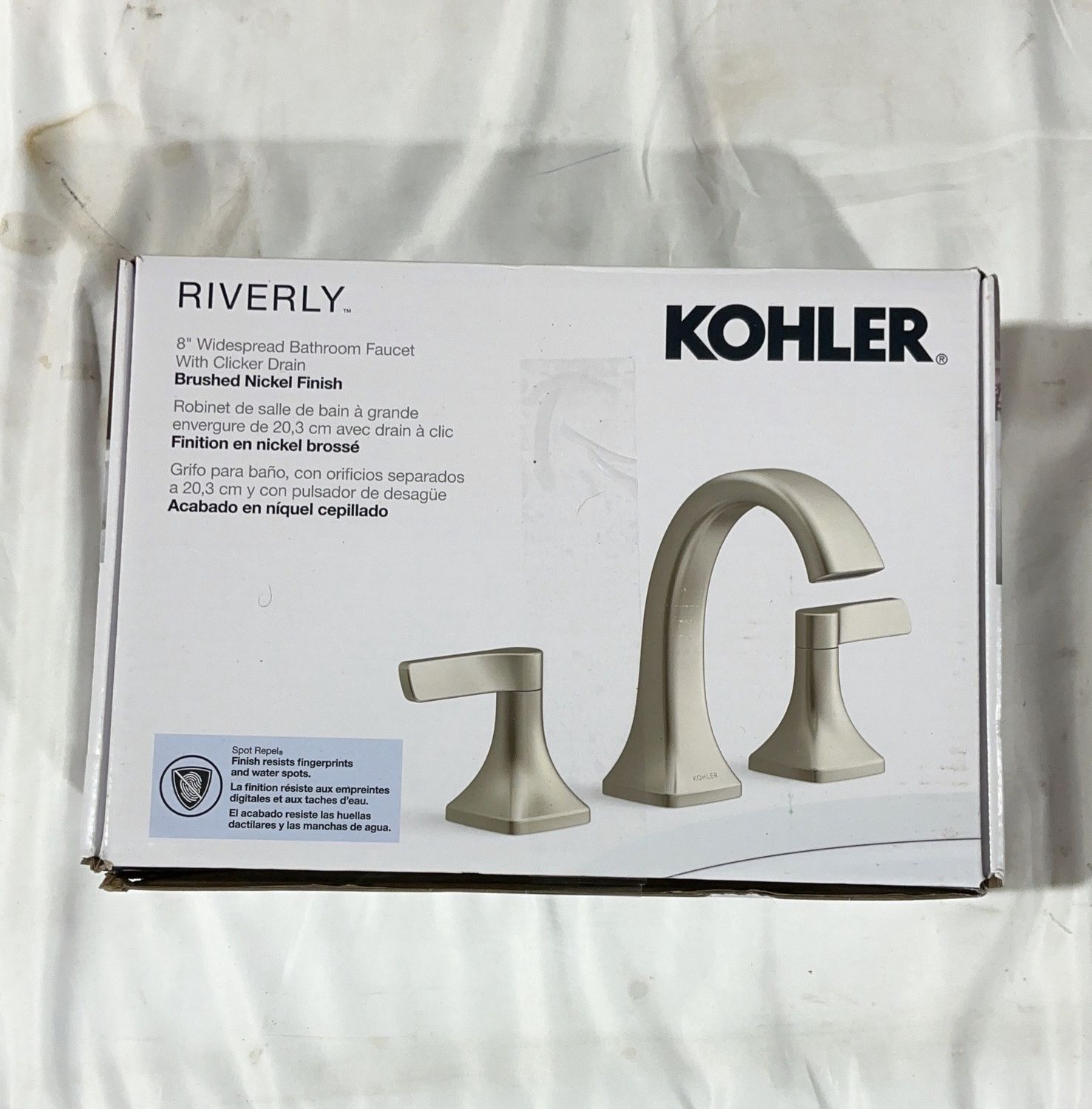Kohler Riverly Wide  – Bathroom Fixtures | Item 1806303 6554778-OPEN BOX