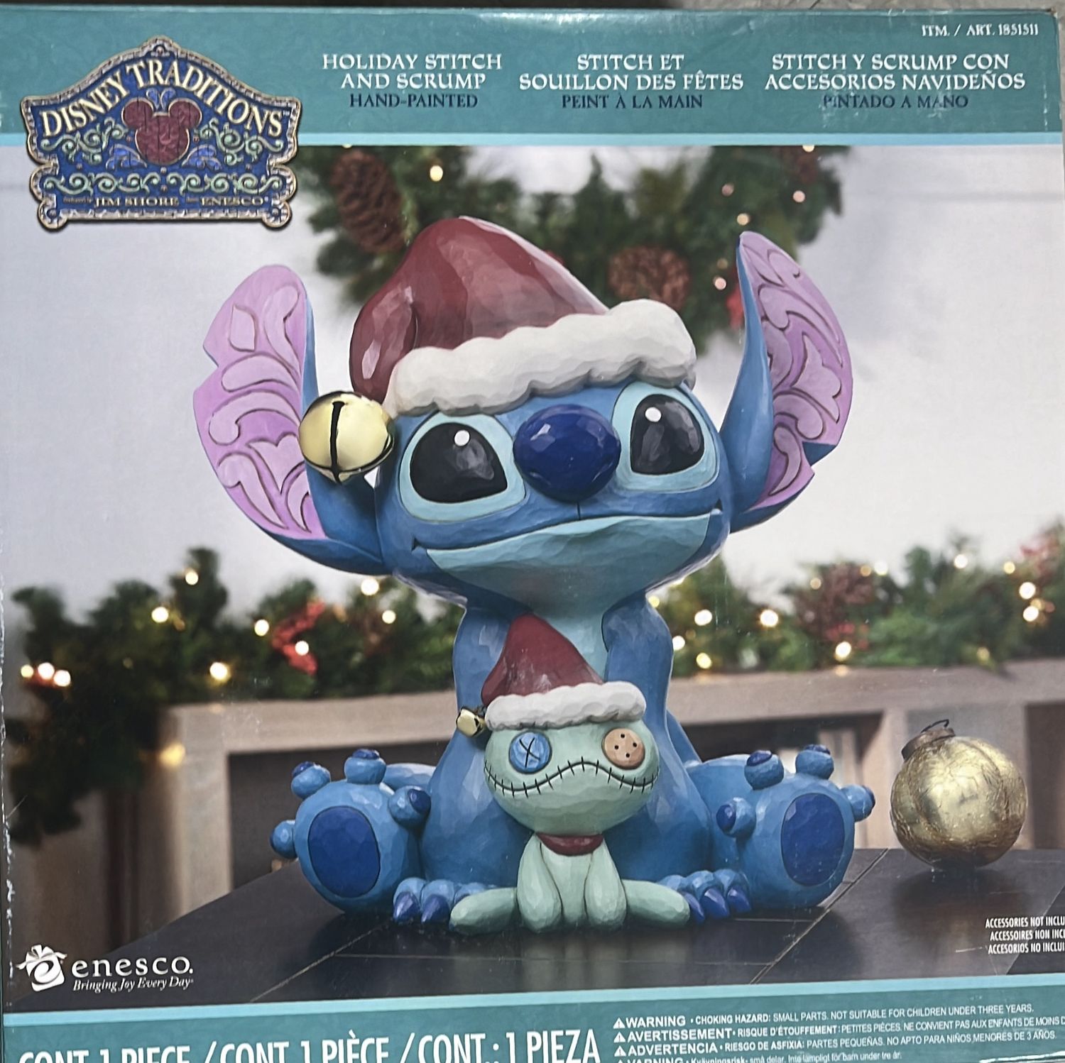 Jim Shore Holiday Stitch  – Mixed Groceries | Item 1851511 6554778-OPEN BOX