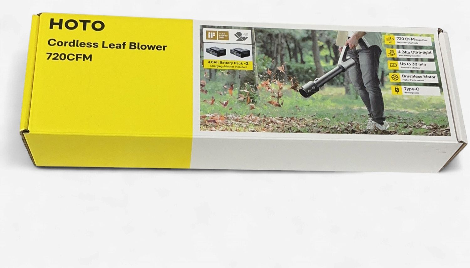 Hoto Cordless Leaf Blower  – Outdoor Power Equipment | Item 1933493 6554778-OPEN BOX
