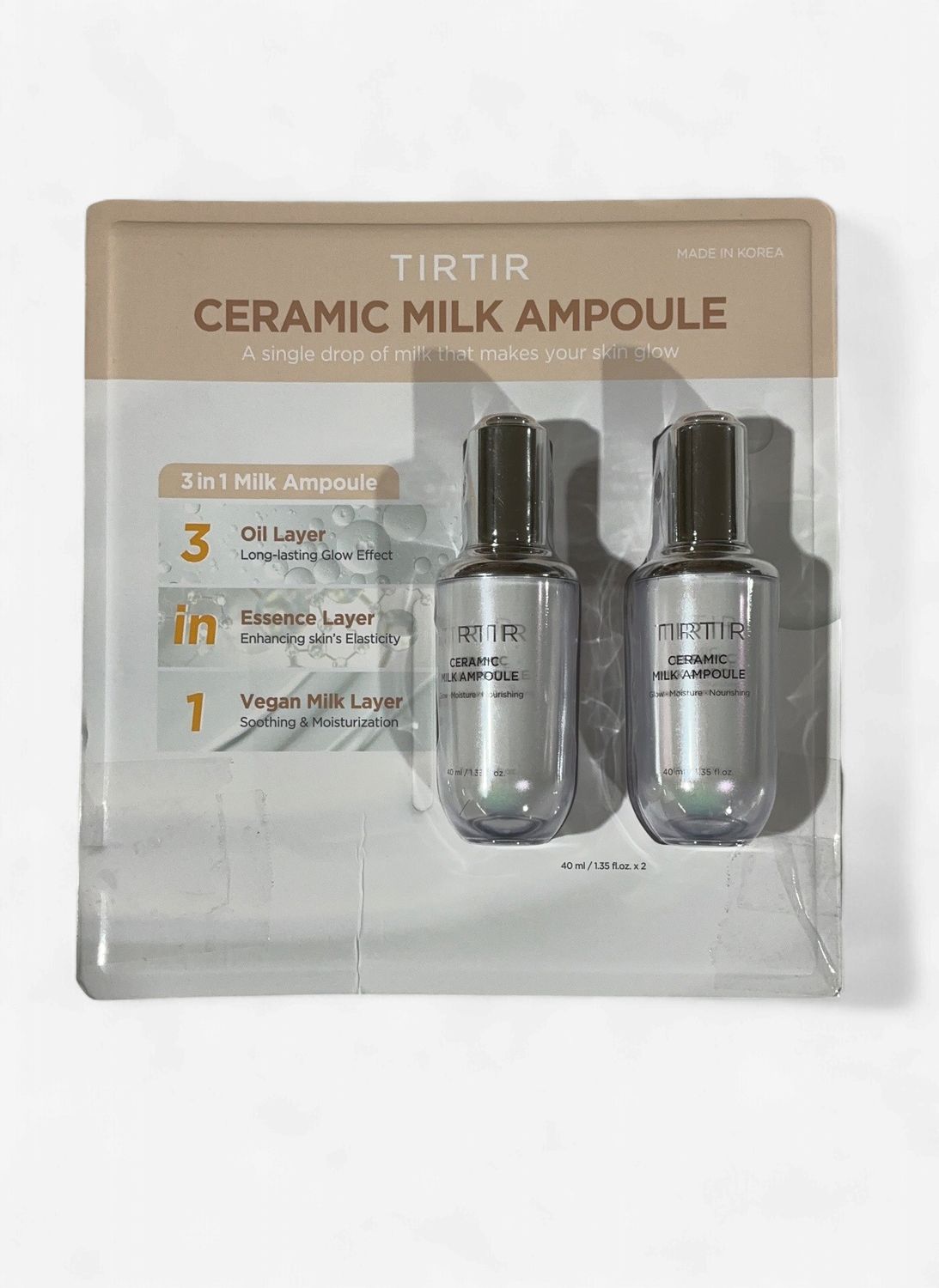 Tirtir Ceramic Milk Ampou  – Personal Care | Item 1968854 6554778-OPEN BOX