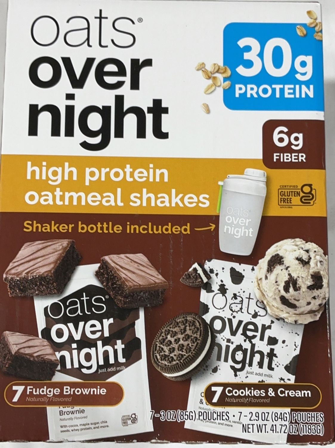 Oats Overnight 30G Cc+Fb  – Vitamins And Supplements | Item 1972488 6554778-OPEN BOX