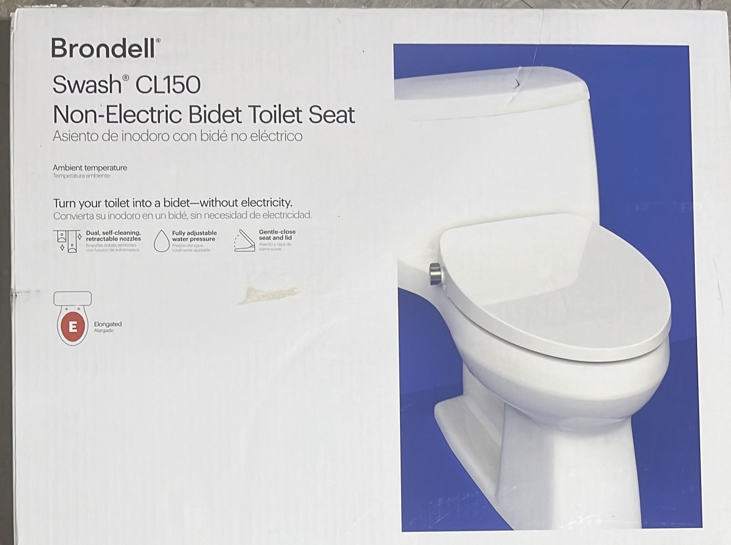 Brondell Cl150 Bidet Elo  – Bathroom Fixtures | Item 1996587 6554778-OPEN BOX