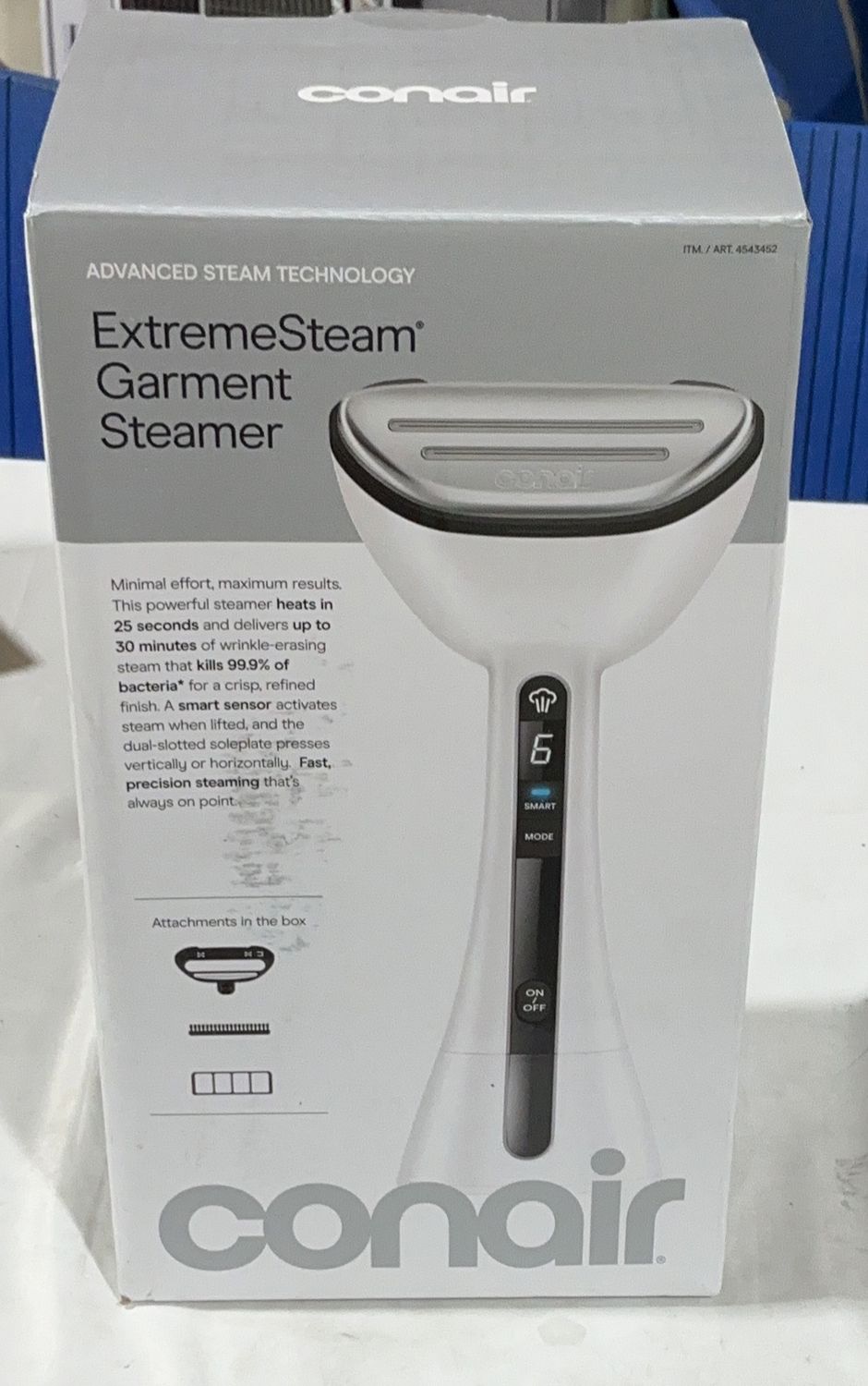 Conair Garment Steamer  – Mixed Small Appliances | Item 4543452 6554778-OPEN BOX