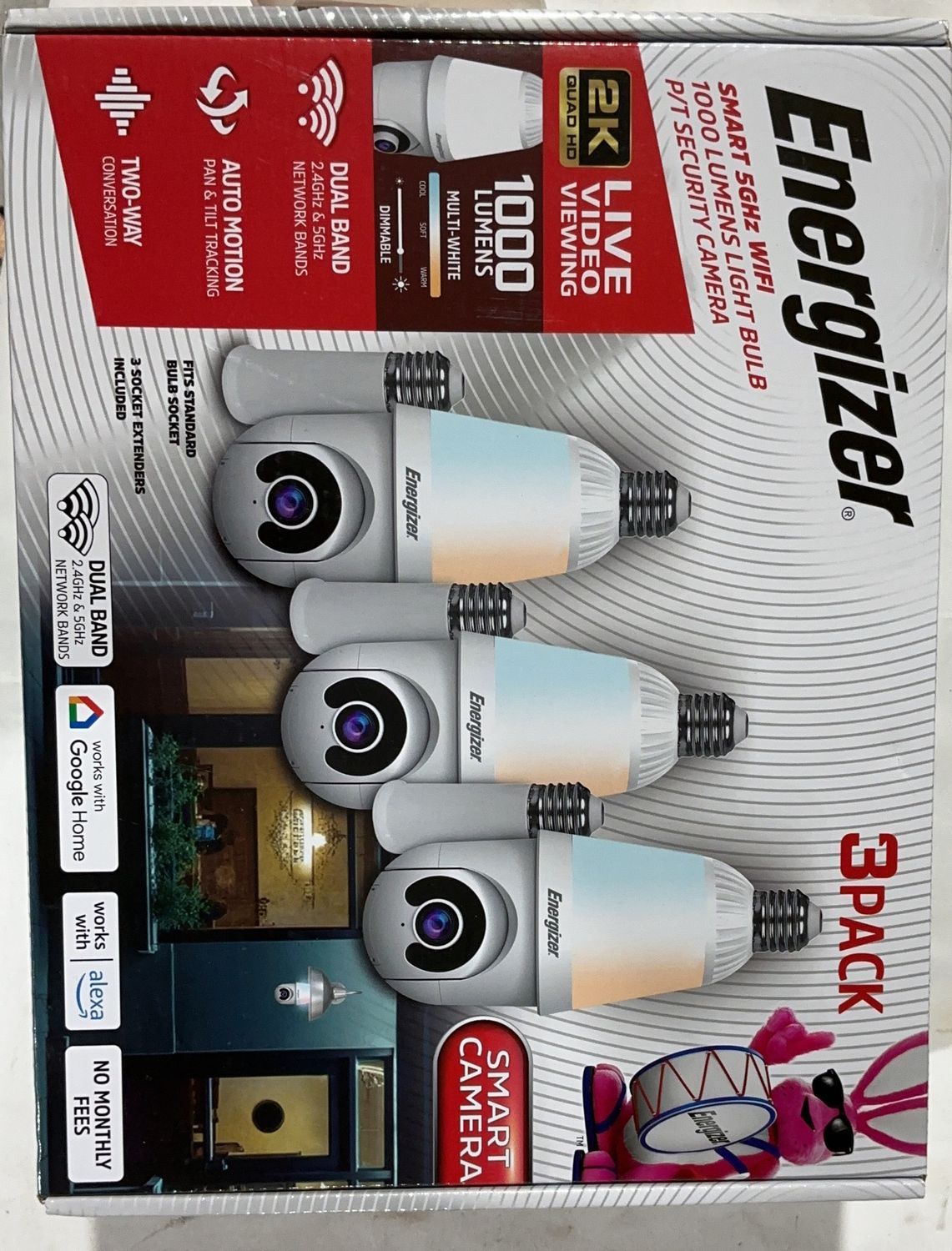 Energizer Camera Bulb 3Pk  – Lighting | Item 8498203 6554778 OPEN BOX