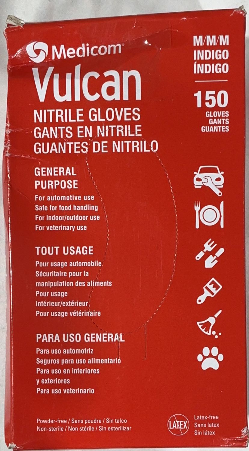 Vulcan Nitrile Med Gloves  – Automotive Accessories | Item 1241491 6554778-LIKE NEW