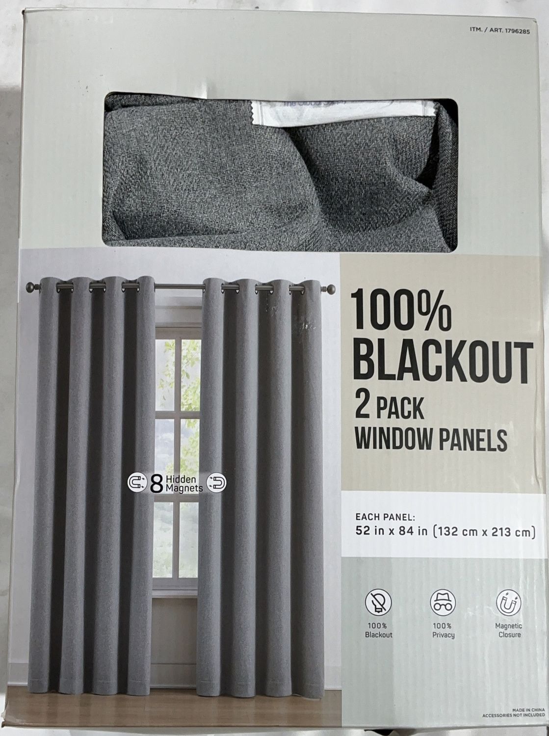 Piper B/O Curtain  – Home Decor | Item 1796285 6554778 LIKE NEW