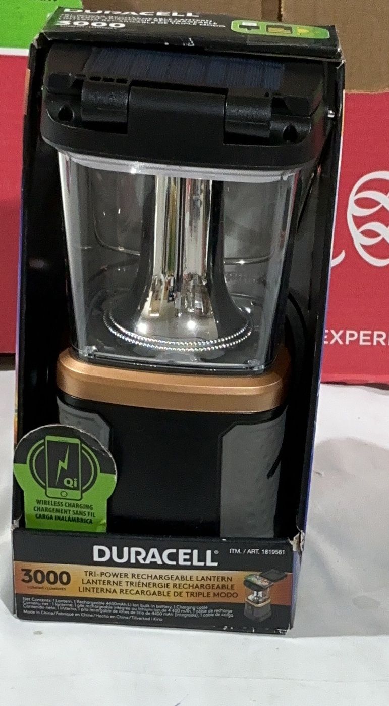 Duracell 3000L Lantern  – Mixed Sports And Outdoors | Item 1819561 6554778-OPEN BOX