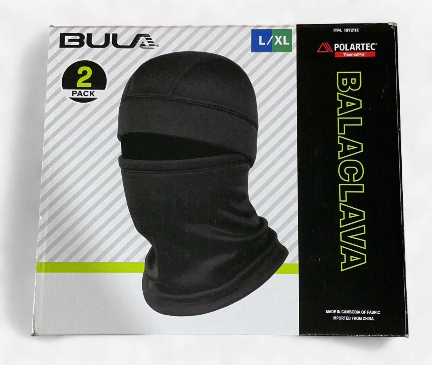 Bula Balaclava Plrtec 2Pk  – Sports Equipment | Item 1872112 6554778-LIKE NEW
