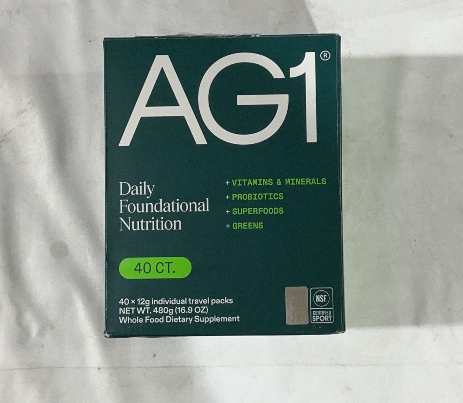 Ag1 Daily Foundational  – Mixed Lots | Item 1917654 6554778-OPEN BOX