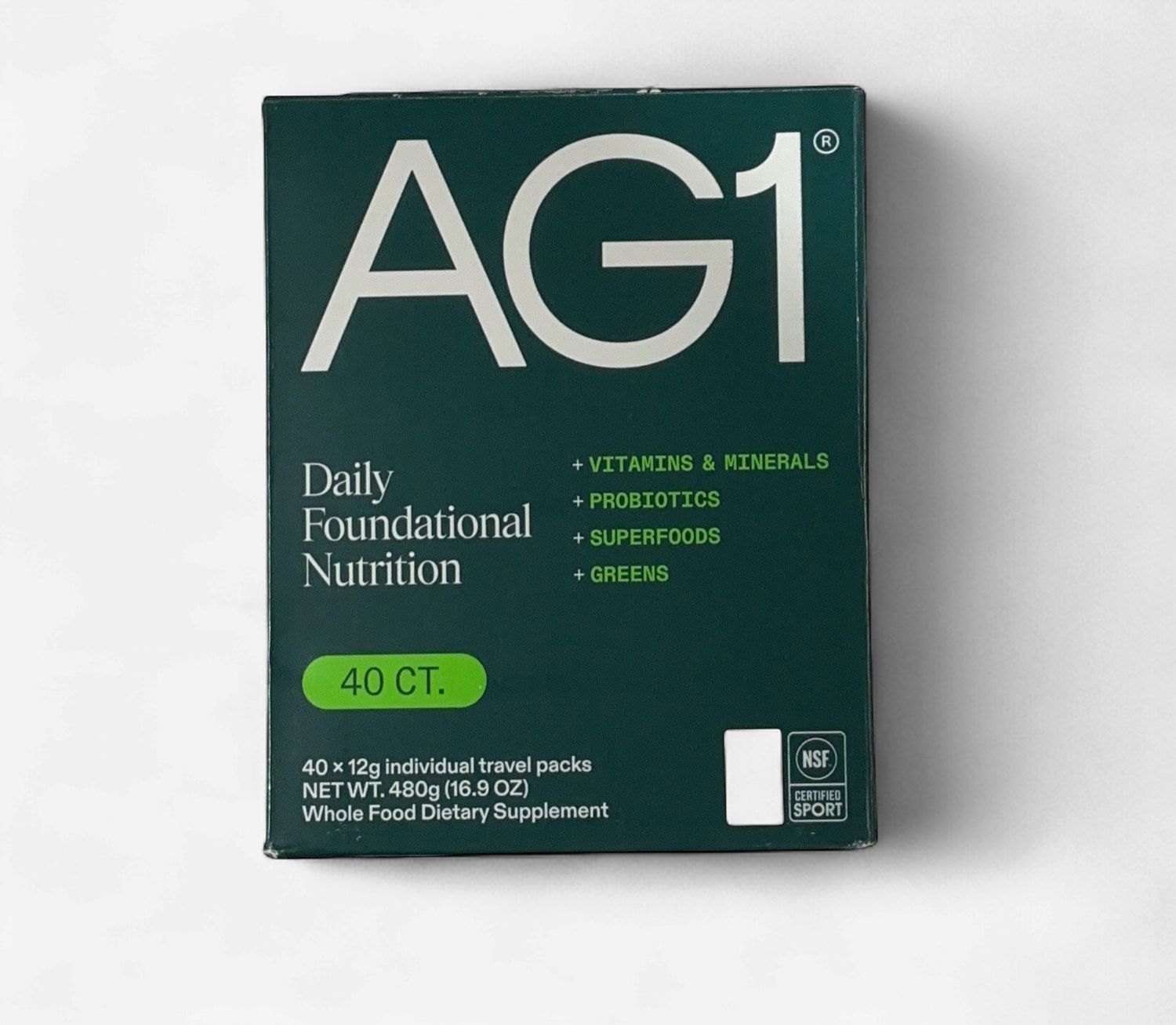 Ag1 Daily Foundational  – Mixed Lots | Item 1917654 6554778-OPEN BOX