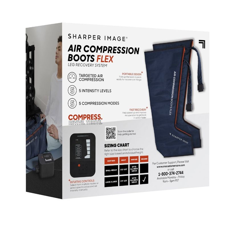 Sharper Image Compression Boots Item #2770246