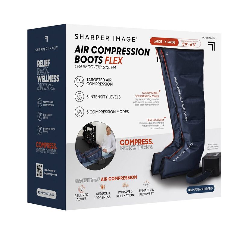 Sharper Image Compression Boots Item #2770246