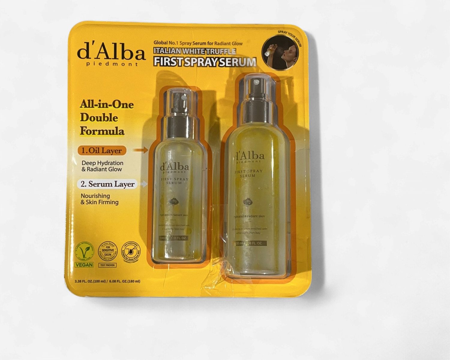 D'Alba Truffle Spray 2-Pk  – Personal Care | Item 1988969 6554778-OPEN BOX