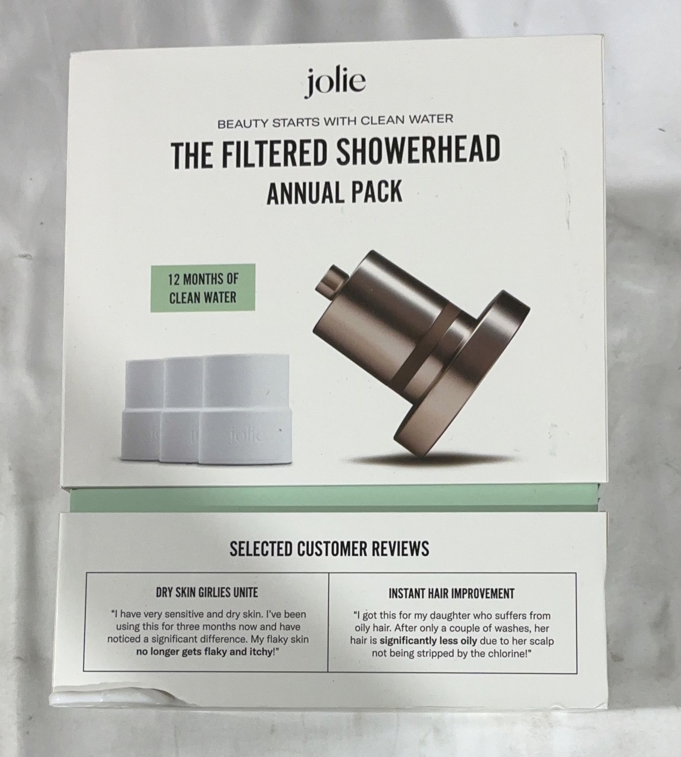 Jolie Filtered Showerhead  – Bathroom Fixtures | Item 1998778 6554778-LIKE NEW