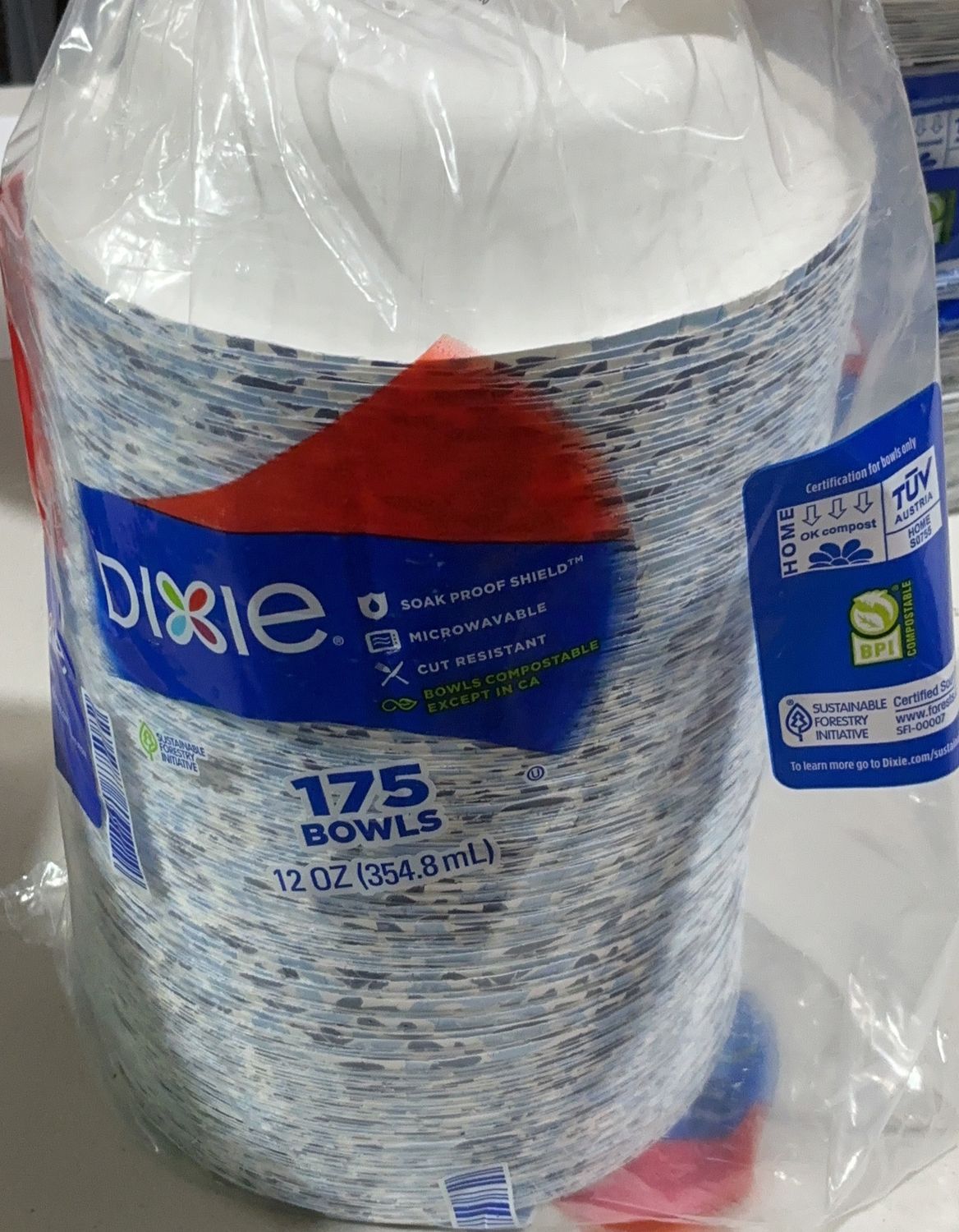 Dixie 12Oz Ppr Bwl 175Ct  – Kitchen And Dining | Item 1115 6554732 OPEN BOX