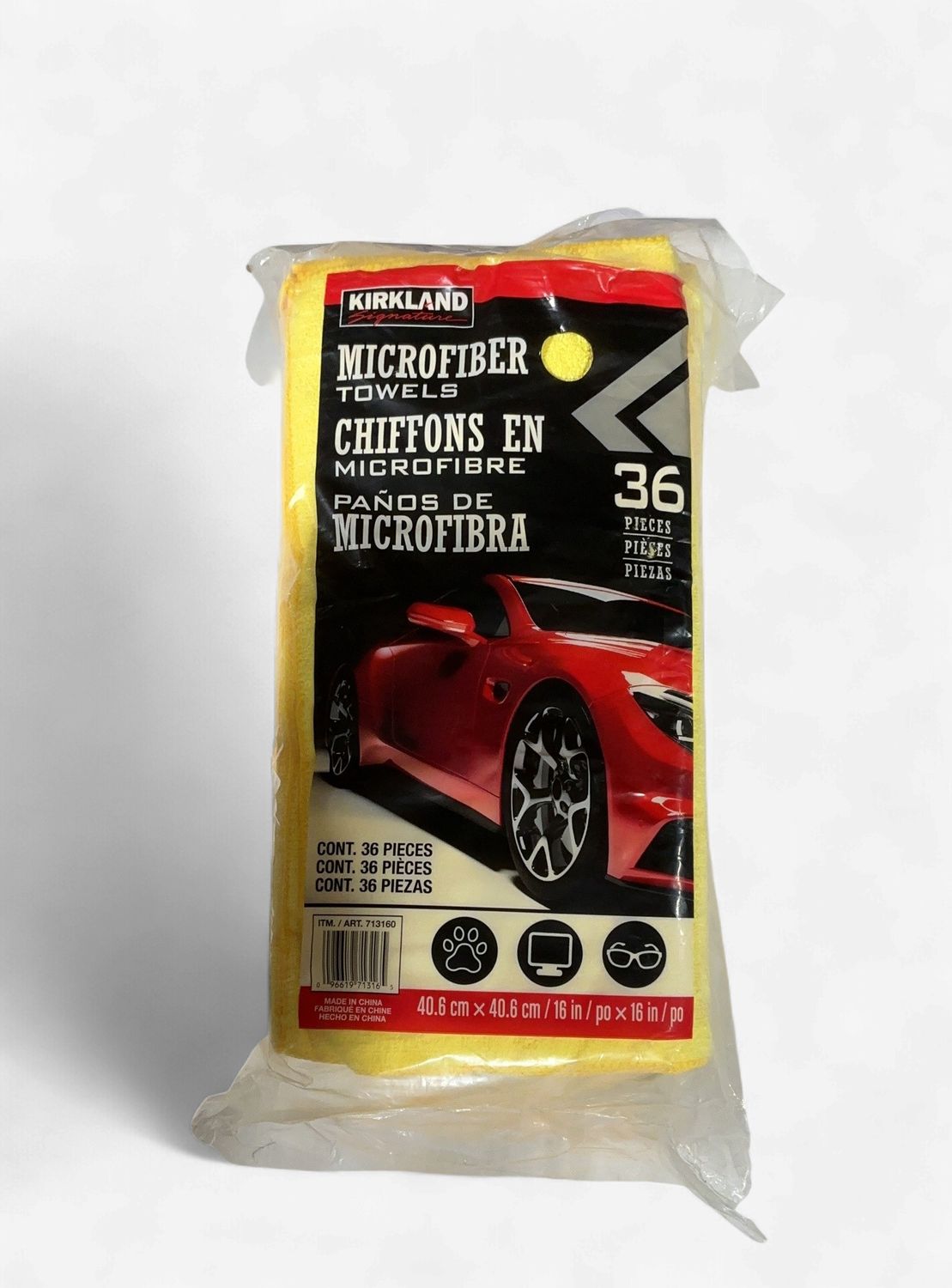 Ks Microfiber Towel 36 Pk  – Automotive Accessories | Item 713160 6554732- OPEN BOX