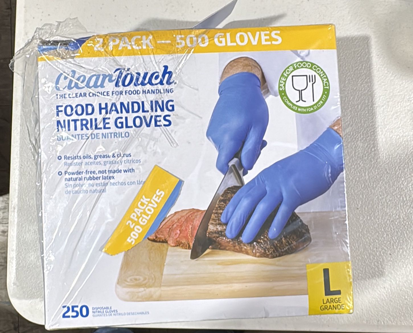 Clear Touch Nitrile Large  – Household Essentials | Item 1146285 6554732