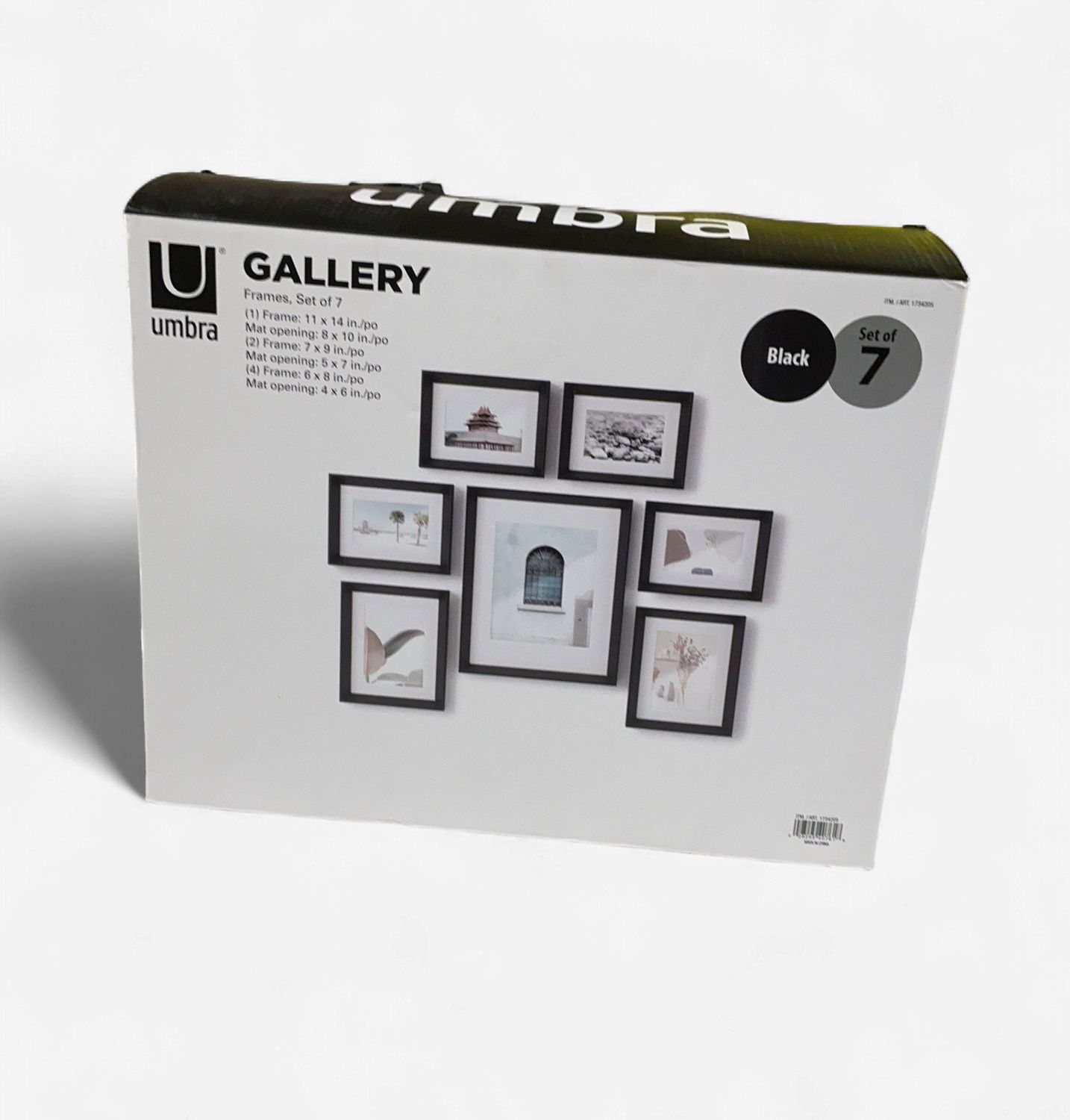 Umbra 7 Piece Gallery  – Home Decor | Item 1734205 6554732-LIKE NEW