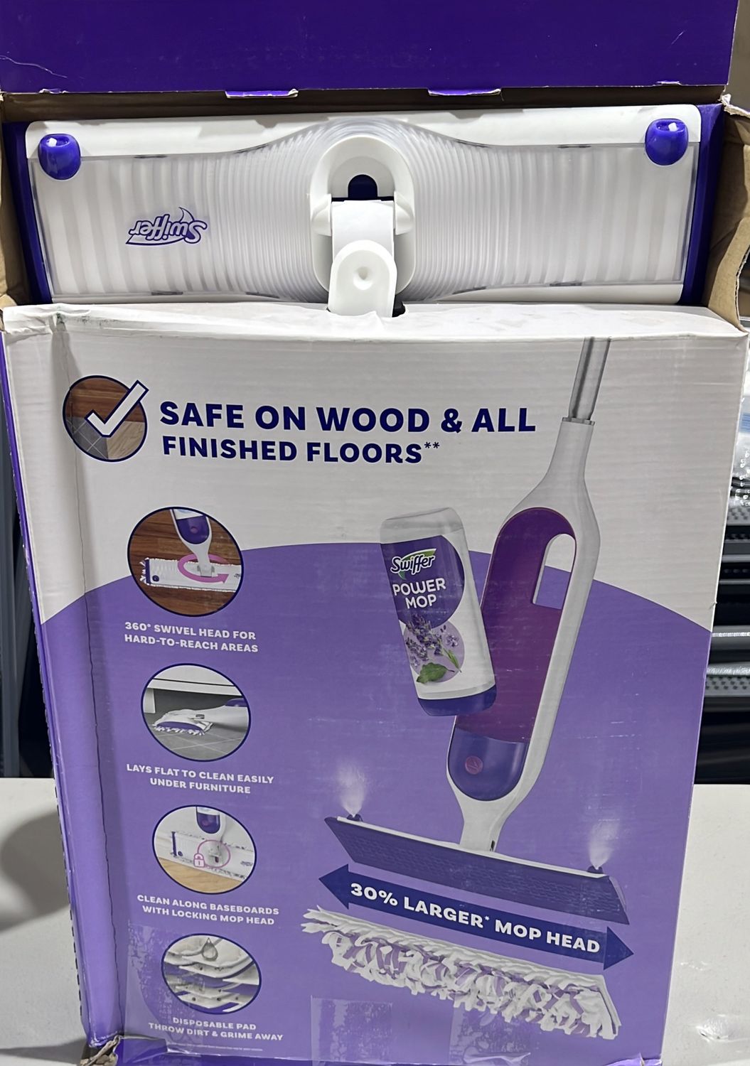 Swiffer Power Mop Kit  – Household Essentials | Item 1779908 6554732 New