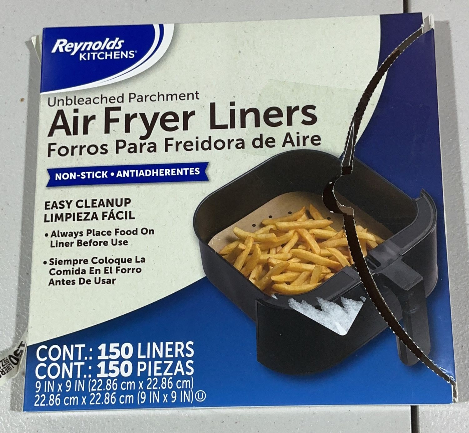 Reynolds Air Fryer Liner  – Pantry | Item 1834829 6554732 OPEN BOX