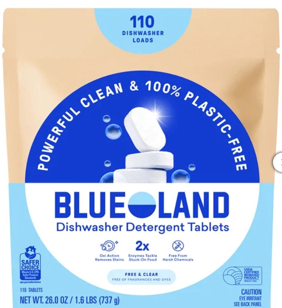 Blueland Dishwasher Tabs  – Household Essentials | Item 1939658 6554732 OPEN BOX